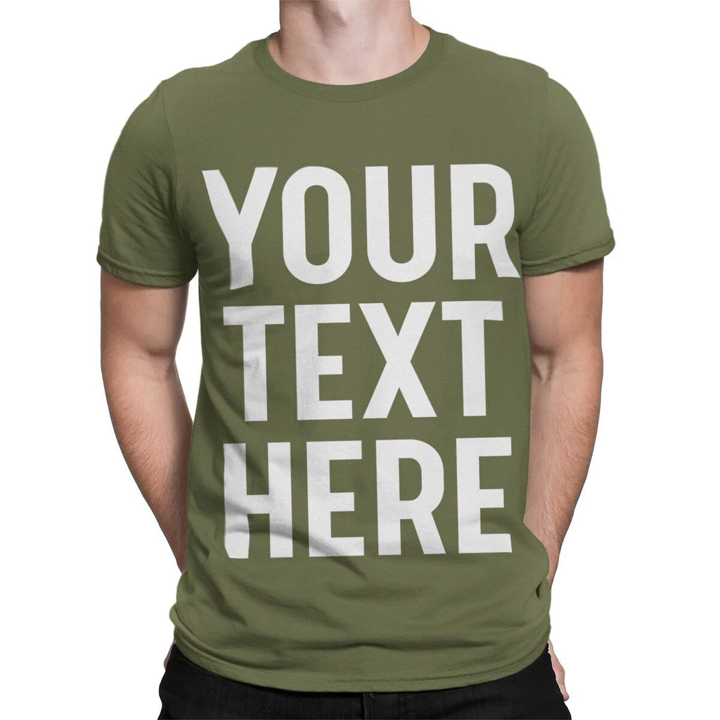 Personalised Your Text Name Customizable Printed Mens Womens T-Shirts Top#TA-195 Unisex T-shirt, Sweatshirt, Hoodie, Long Sleeve Tee - T-Shirt, Sweatshirt, Hoodie