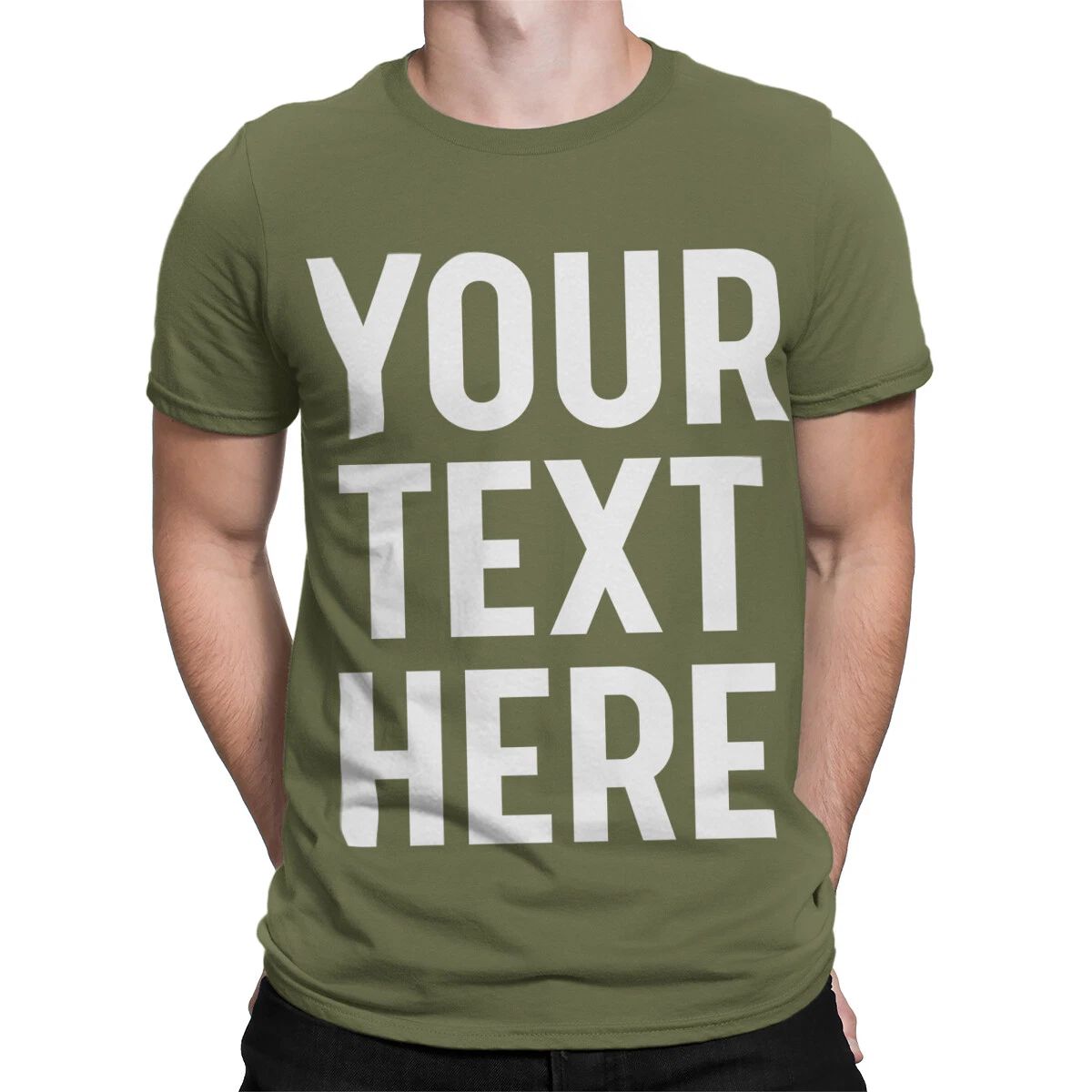 Personalised Your Text Name Customizable Printed Mens Womens T-Shirts Top#TA-195 Unisex T-shirt, Sweatshirt, Hoodie, Long Sleeve Tee - T-Shirt, Sweatshirt, Hoodie