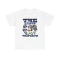 The Triplets Cowboys Football Fan Tee, Unisex Heavy Cotton Tee, 90s, Game Day Unisex T-shirt, Sweatshirt, Hoodie, Long Sleeve Tee - T-Shirt, Sweatshirt, Hoodie