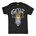 Mens Funny T Shirts Goat King Sarcastic Graphic Novelty Tee For Men Unisex T-shirt, Sweatshirt, Hoodie, Long Sleeve Tee - T-Shirt, Sweatshirt, Hoodie