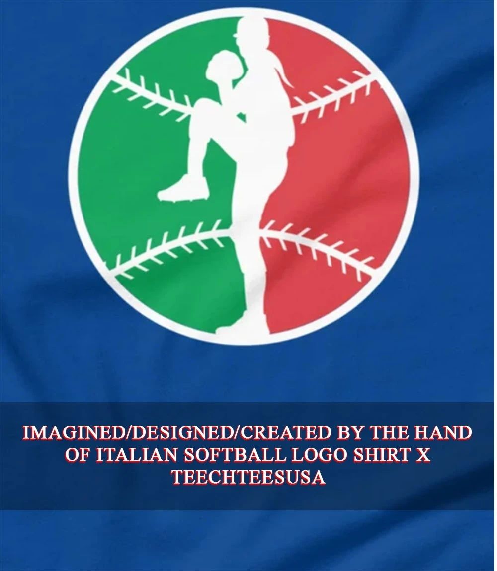Italian Softball logo shirt Unisex T-shirt, Sweatshirt, Hoodie, Long Sleeve Tee - T-Shirt, Sweatshirt, Hoodie