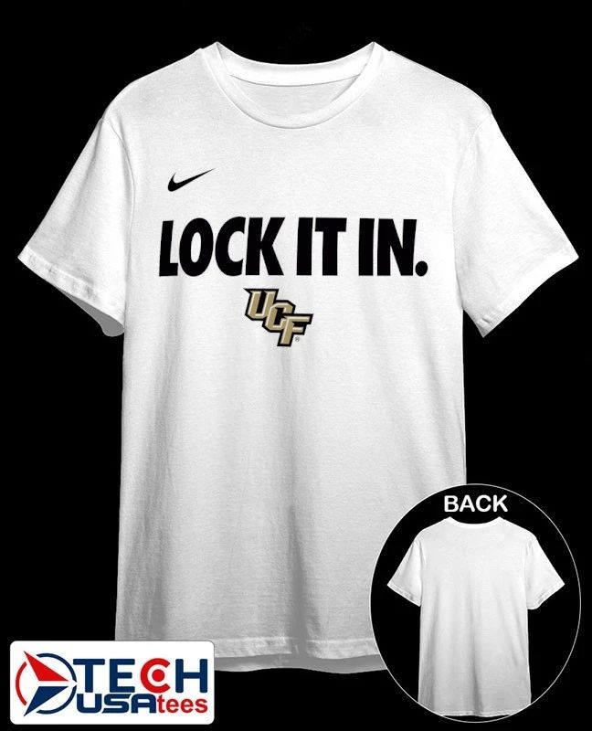 Lock it in UCF Knights 2026 On-Court Bench shirt Unisex T-shirt, Sweatshirt, Hoodie, Long Sleeve Tee - T-Shirt, Sweatshirt, Hoodie
