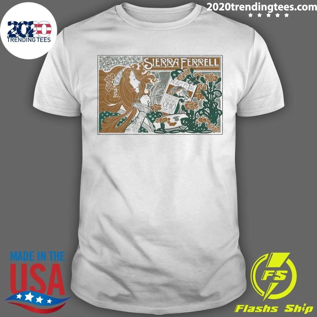 Sierra Ferrell June 12 2026 The Bluestone, Columbus OH Shirt Unisex T-shirt, Sweatshirt, Hoodie, Long Sleeve Tee - T-Shirt, Sweatshirt, Hoodie