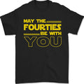 May the 40s Fourties Be With You Sci-Fi Mens T-Shirt 100% Cotton Unisex T-shirt, Sweatshirt, Hoodie, Long Sleeve Tee - T-Shirt, Sweatshirt, Hoodie