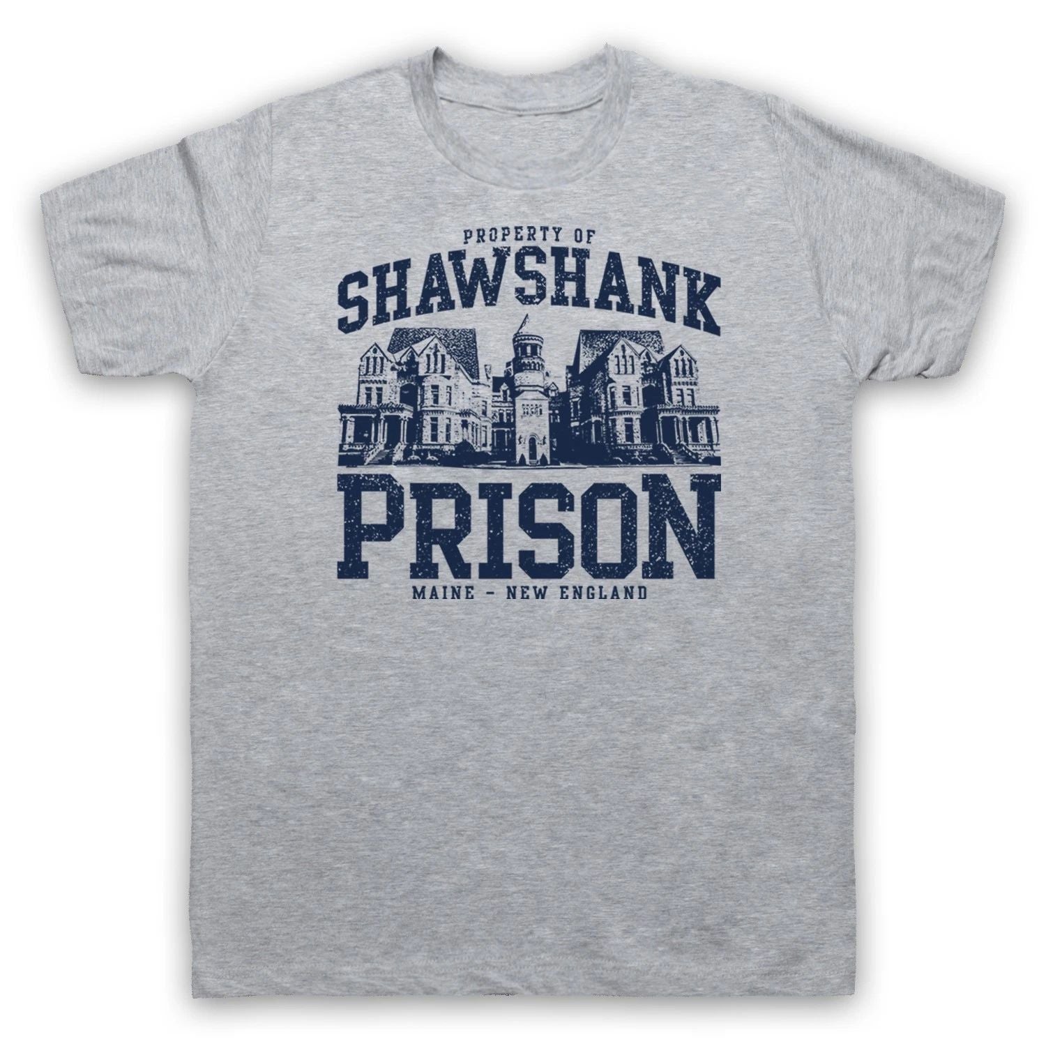 Property Of Shawshank Prison Redemption Adults T-Shirt All Sizes & Cols Unisex T-shirt, Sweatshirt, Hoodie, Long Sleeve Tee - T-Shirt, Sweatshirt, Hoodie