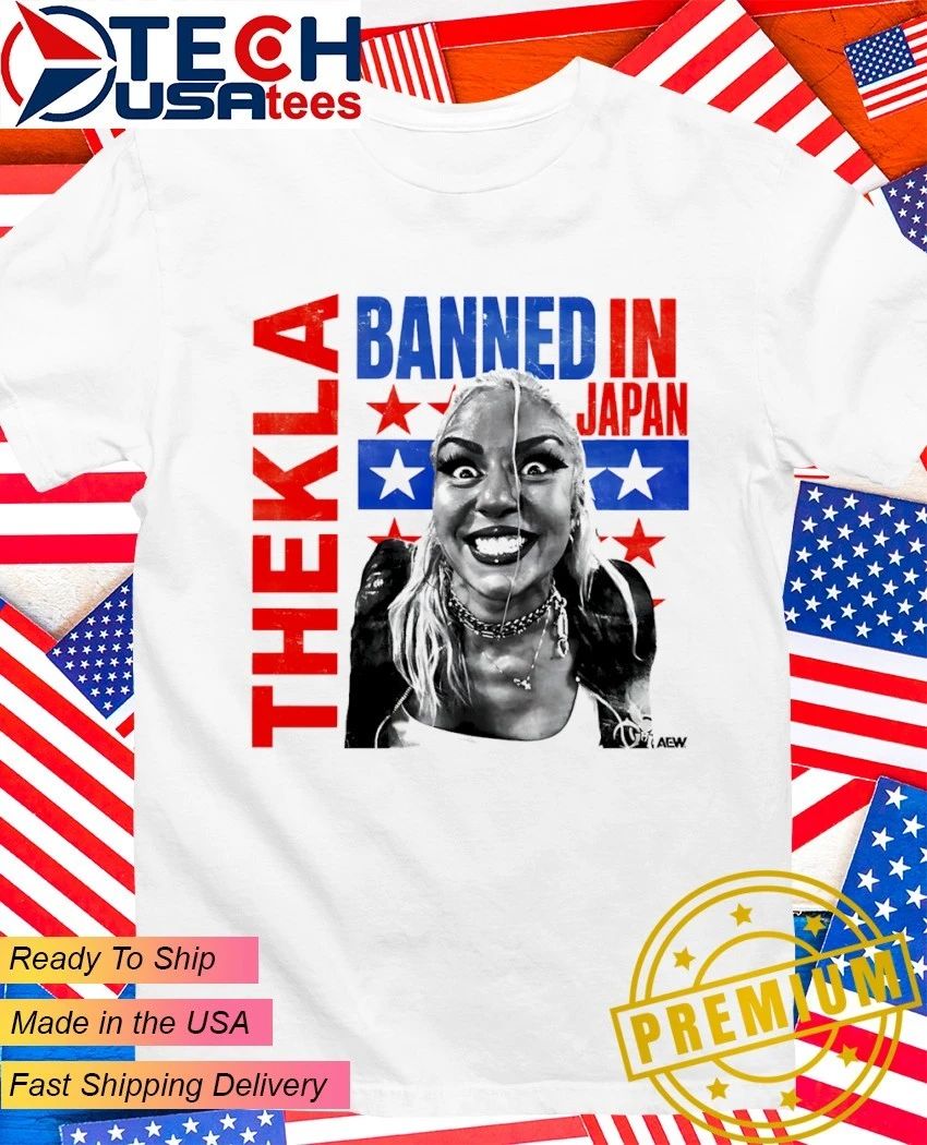 Thekla Banned in Japan shirt Unisex T-shirt, Sweatshirt, Hoodie, Long Sleeve Tee - T-Shirt, Sweatshirt, Hoodie