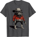 Cowboy Pug Dog Funny Western Outfit Red Pug Cowboy Meme T-Shirt Unisex T-shirt, Sweatshirt, Hoodie, Long Sleeve Tee - T-Shirt, Sweatshirt, Hoodie