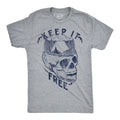 Mens Funny T Shirts Keep It Free Sarcastic Camping Graphic Novelty Tee for Men Unisex T-shirt, Sweatshirt, Hoodie, Long Sleeve Tee - T-Shirt, Sweatshirt, Hoodie
