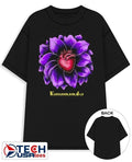 Kusumamalar flower heart shirt Unisex T-shirt, Sweatshirt, Hoodie, Long Sleeve Tee - T-Shirt, Sweatshirt, Hoodie