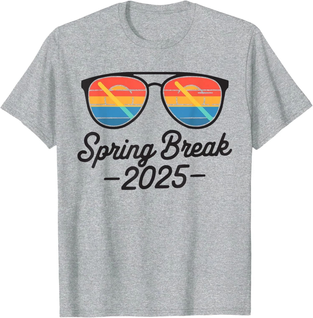 Happy Celebration Spring Break 2025 Travel Vacation Unisex T-Shirt Unisex T-shirt, Sweatshirt, Hoodie, Long Sleeve Tee - T-Shirt, Sweatshirt, Hoodie