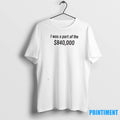 Tonatiuh Wearing I Was Part Of The 840000 Tshirts Sweater Unisex T-shirt, Sweatshirt, Hoodie, Long Sleeve Tee - T-Shirt, Sweatshirt, Hoodie