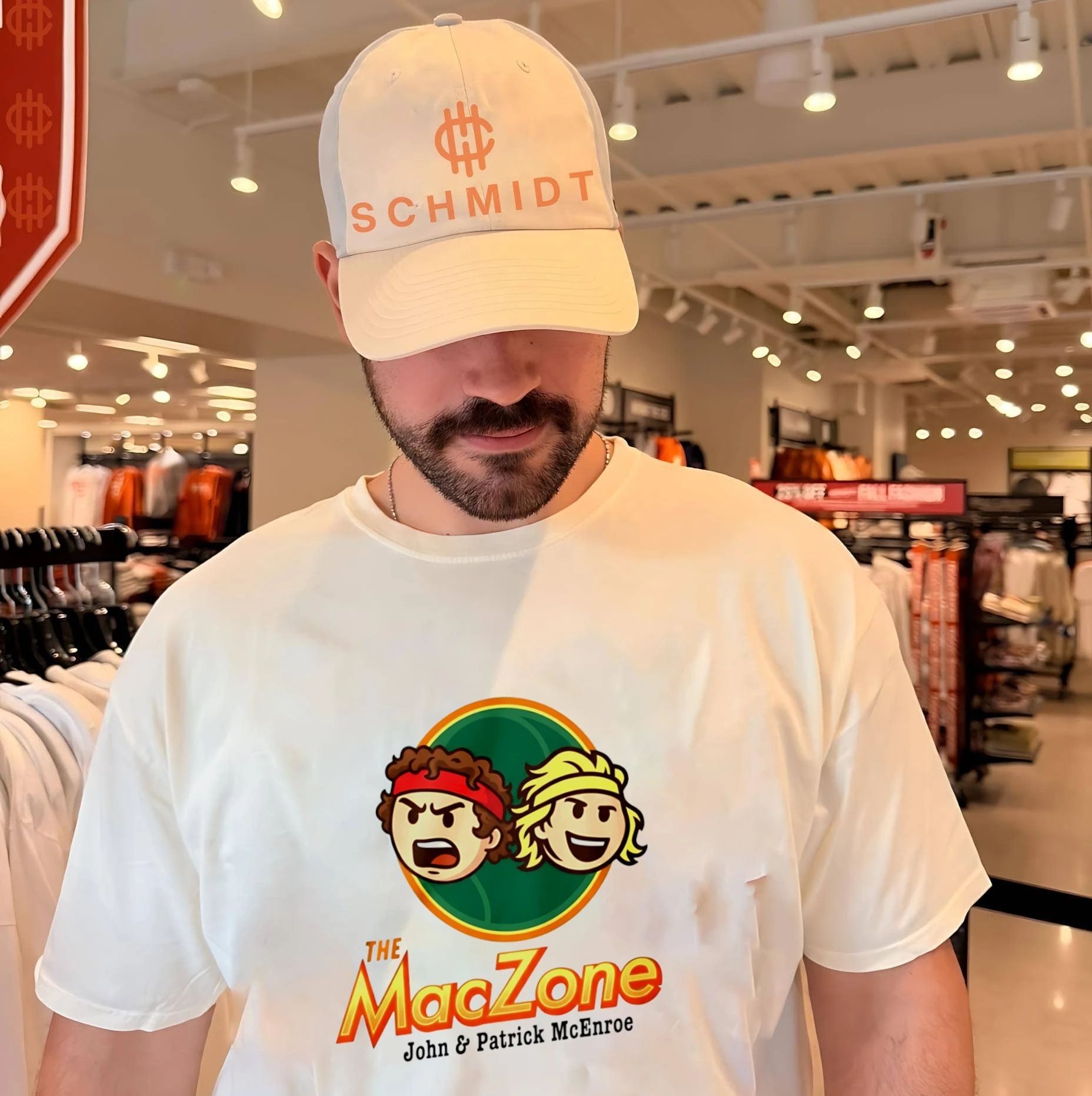 The Maczone John And Patrick Mcenroe 2026 cartoon shirt Unisex T-shirt, Sweatshirt, Hoodie, Long Sleeve Tee - T-Shirt, Sweatshirt, Hoodie