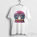 Classic Unicorn Snow Globe Winter Wonderland Christmas White T Shirts Unisex T-shirt, Sweatshirt, Hoodie, Long Sleeve Tee - T-Shirt, Sweatshirt, Hoodie
