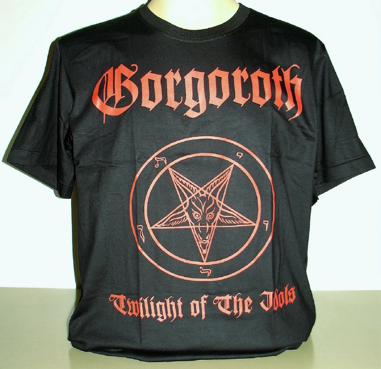 Gorgoroth Twilight Of The Idols T-Shirt Size S M L XL 2XL 3XL Black Metal Band Unisex T-shirt, Sweatshirt, Hoodie, Long Sleeve Tee - T-Shirt, Sweatshirt, Hoodie