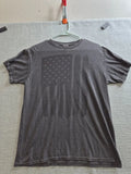 Delta T Shirt Mens Medium Gray American Flag Stars Graphic Print Everyday Wear Unisex T-shirt, Sweatshirt, Hoodie, Long Sleeve Tee - T-Shirt, Sweatshirt, Hoodie
