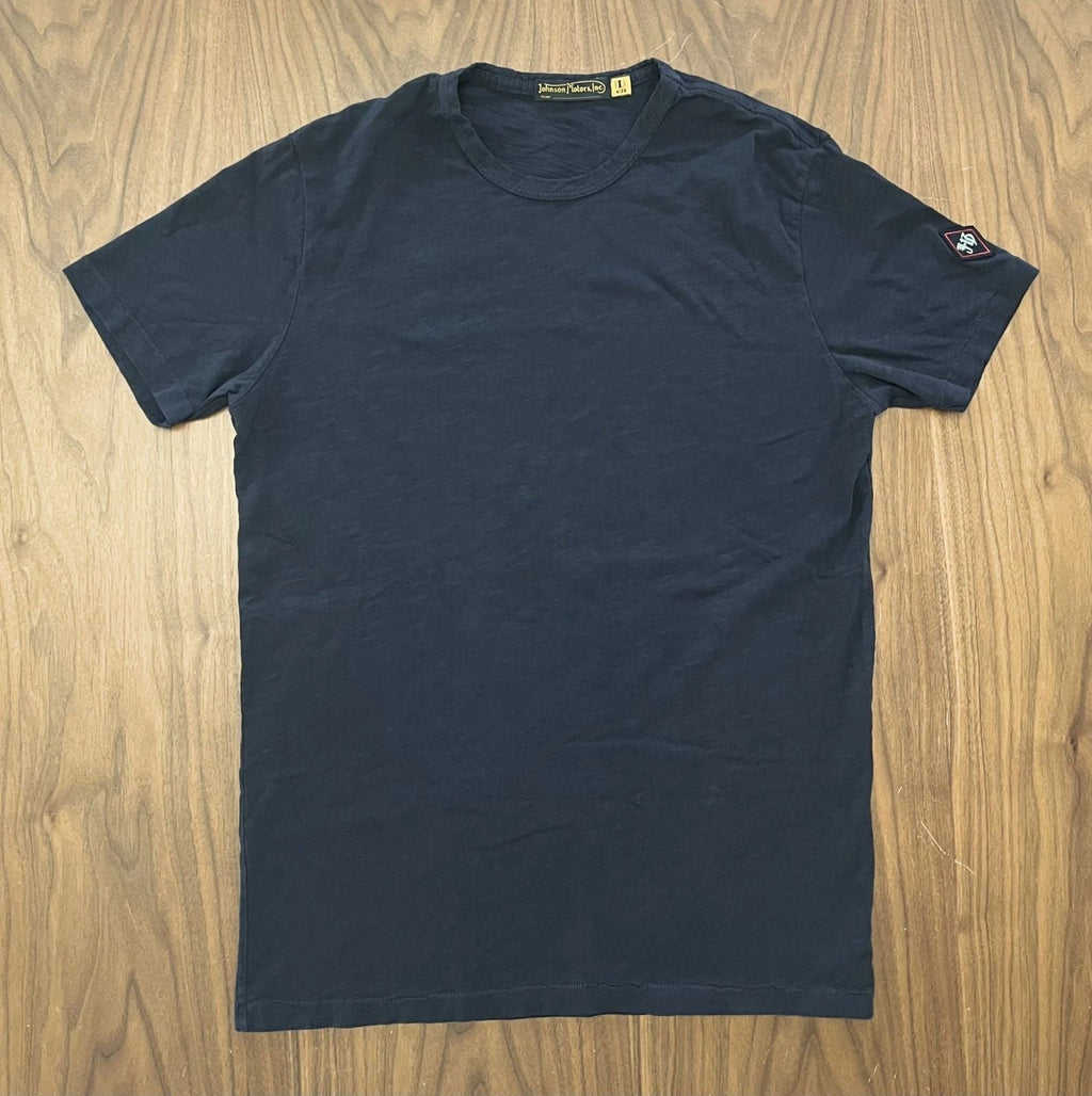 Johnson Motors - Blank - NWOT - Vintage Black - L* (sizing is off - see pics) Unisex T-shirt, Sweatshirt, Hoodie, Long Sleeve Tee - T-Shirt, Sweatshirt, Hoodie