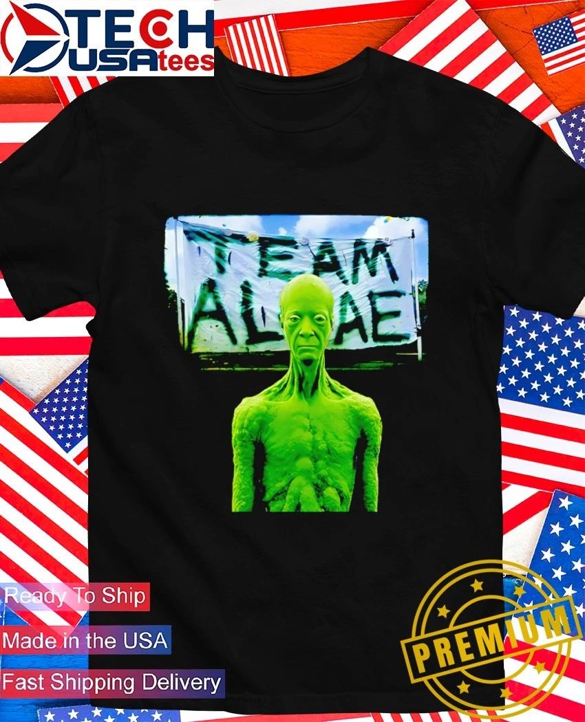 Team Algae Alien shirt Unisex T-shirt, Sweatshirt, Hoodie, Long Sleeve Tee - T-Shirt, Sweatshirt, Hoodie