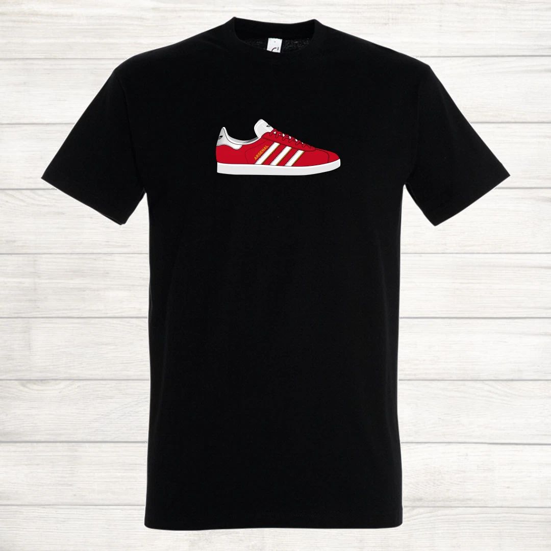 Arsenal Football Shirt Gazelle T Shirt The Gunners North London Red Football Top Unisex T-shirt, Sweatshirt, Hoodie, Long Sleeve Tee - T-Shirt, Sweatshirt, Hoodie