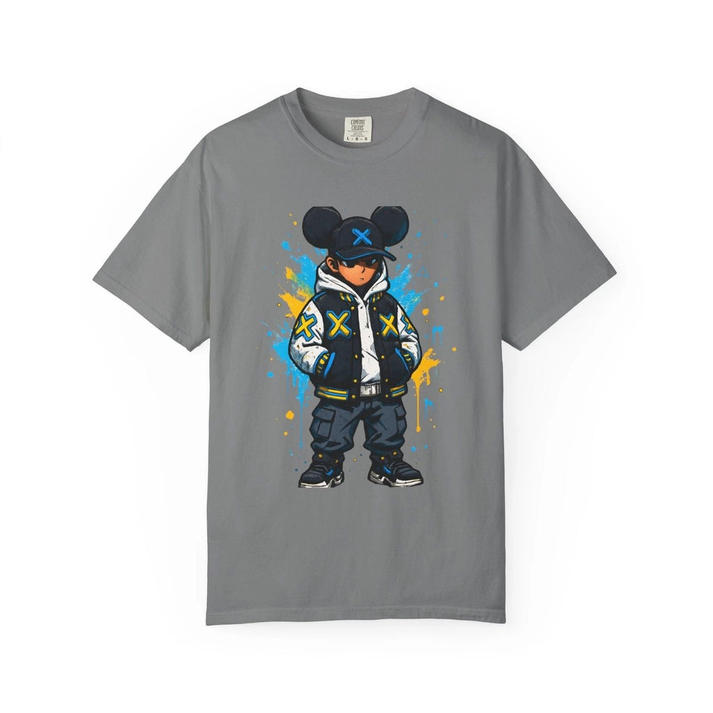 Street Style Graphic T-Shirt, Cool Urban Fashion Tee, Unisex Garment-Dyed Shirt Unisex T-shirt, Sweatshirt, Hoodie, Long Sleeve Tee - T-Shirt, Sweatshirt, Hoodie