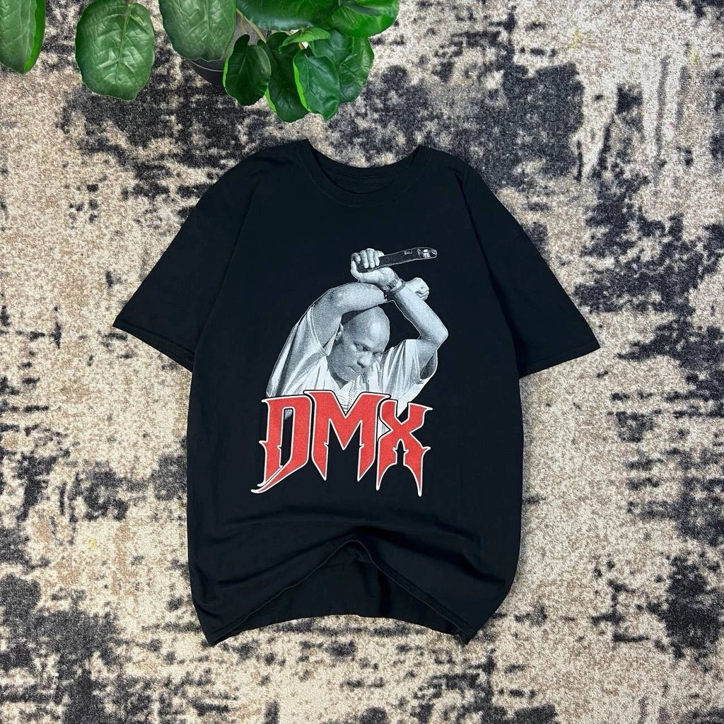 Koszulka T-shirt DMX big print rap hip hop tee Unisex T-shirt, Sweatshirt, Hoodie, Long Sleeve Tee - T-Shirt, Sweatshirt, Hoodie