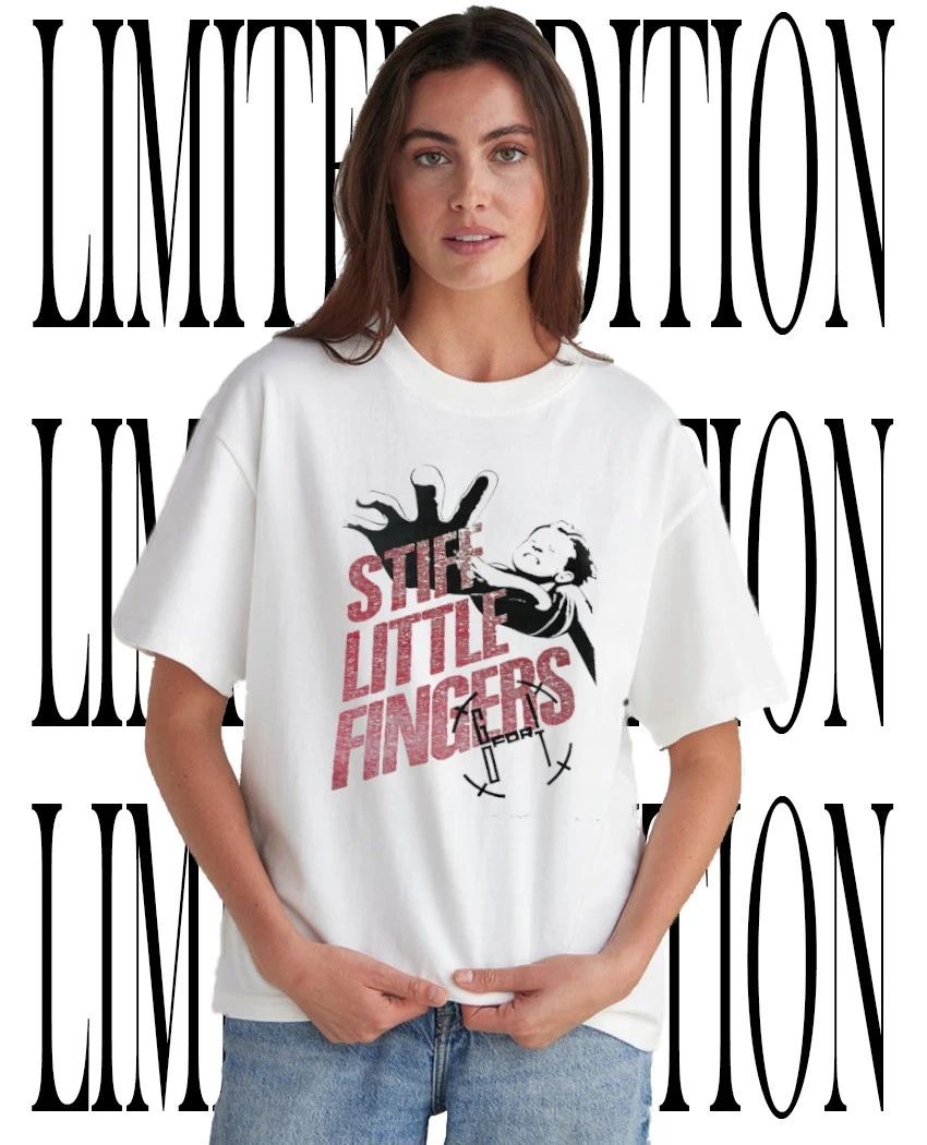 Stiff little fingers shirt Unisex T-shirt, Sweatshirt, Hoodie, Long Sleeve Tee - T-Shirt, Sweatshirt, Hoodie