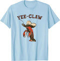 Yee Claw! Funny Crawfish Cajun Seafood Festival T-Shirt Unisex T-shirt, Sweatshirt, Hoodie, Long Sleeve Tee - T-Shirt, Sweatshirt, Hoodie
