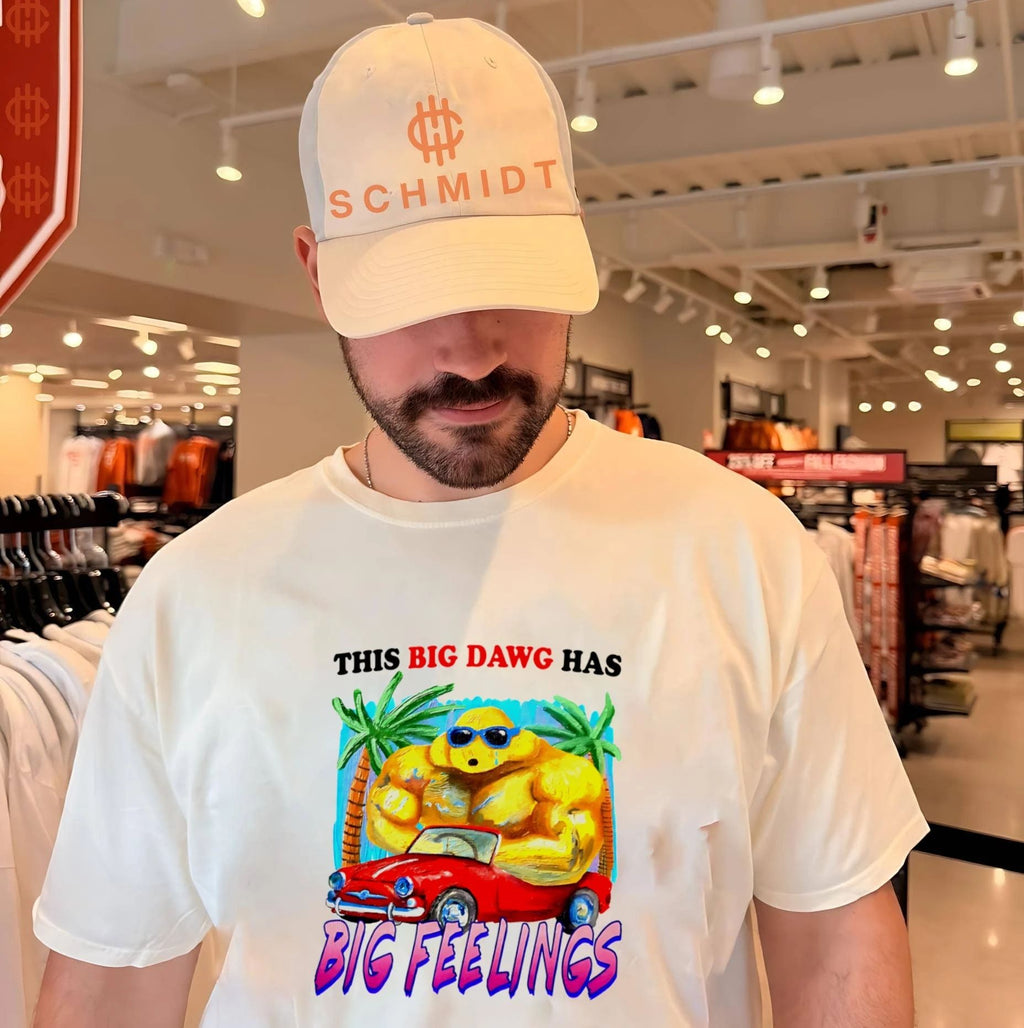 This big dawg has big feelings shirt Unisex T-shirt, Sweatshirt, Hoodie, Long Sleeve Tee - T-Shirt, Sweatshirt, Hoodie