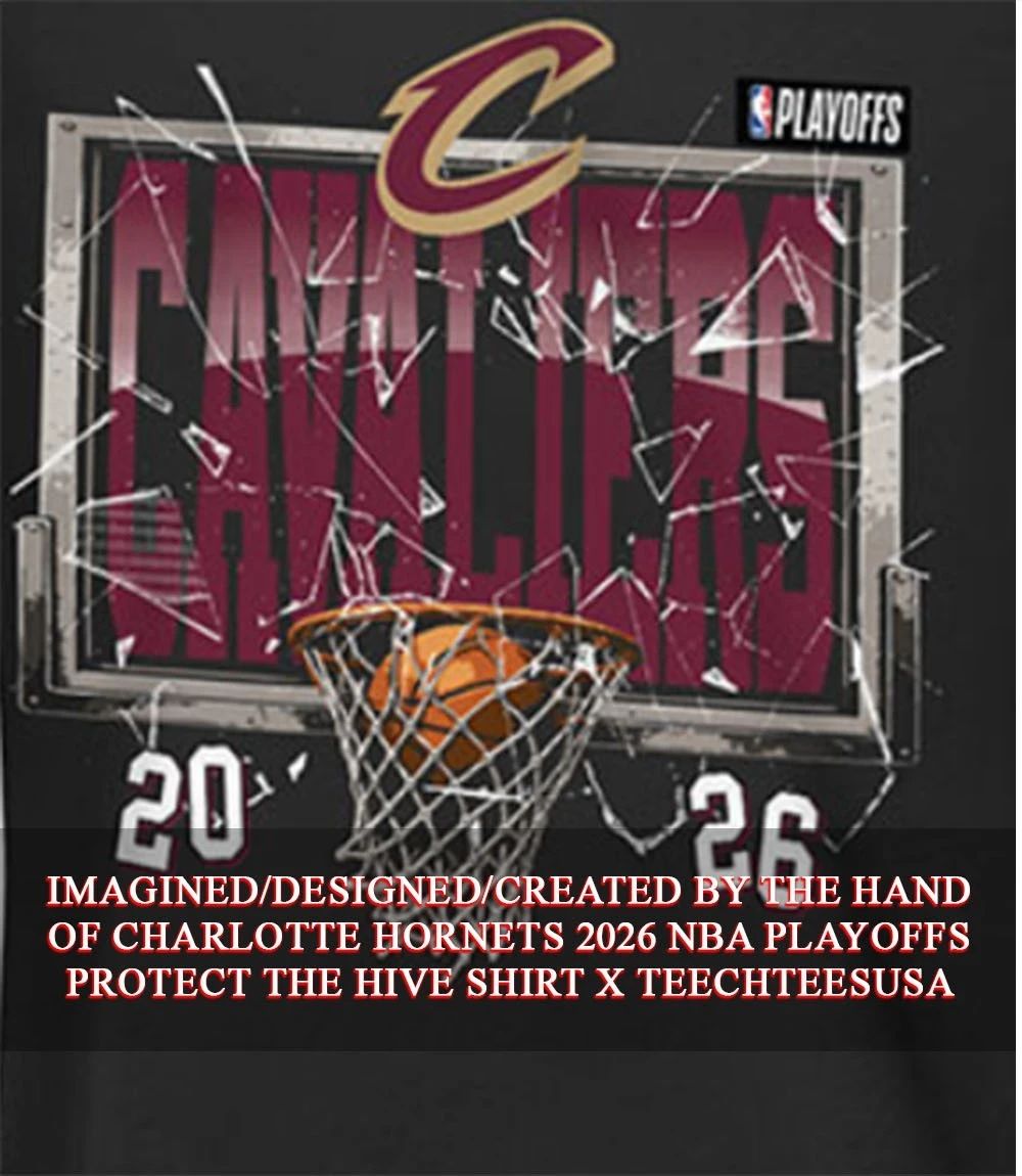 Cleveland Cavaliers 2026 NBA Playoffs Shattered Backboard shirt Unisex T-shirt, Sweatshirt, Hoodie, Long Sleeve Tee - T-Shirt, Sweatshirt, Hoodie