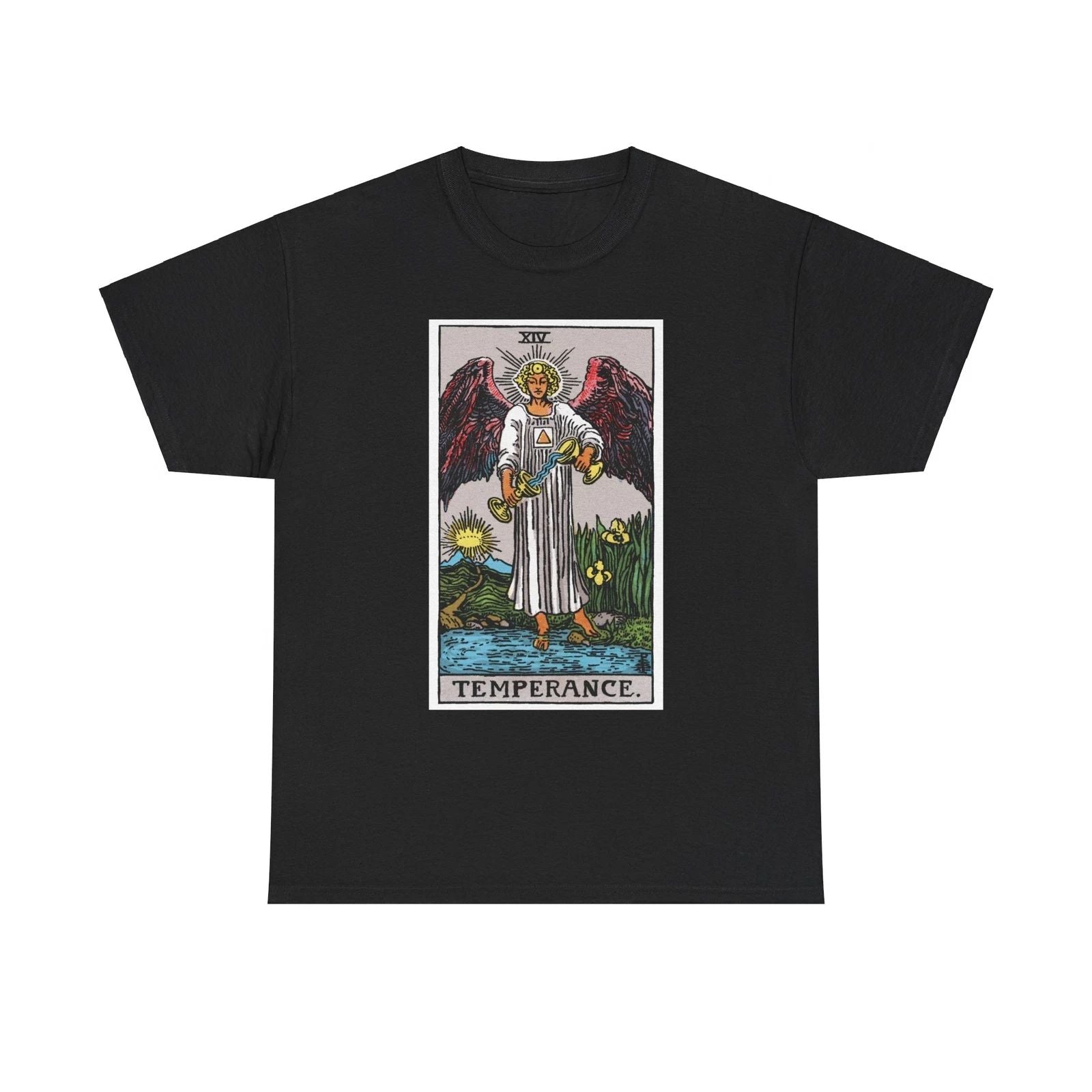 Temperance (Tarot Card) T-Shirt Unisex T-shirt, Sweatshirt, Hoodie, Long Sleeve Tee - T-Shirt, Sweatshirt, Hoodie