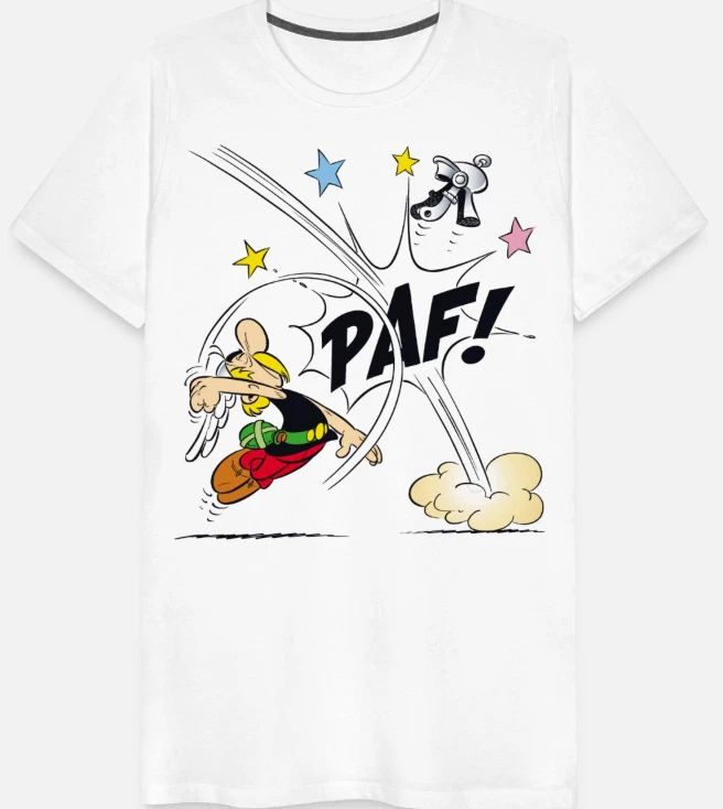 Asterix & Obelix Asterix Fist on Men's Premium T-Shirt Unisex T-shirt, Sweatshirt, Hoodie, Long Sleeve Tee - T-Shirt, Sweatshirt, Hoodie