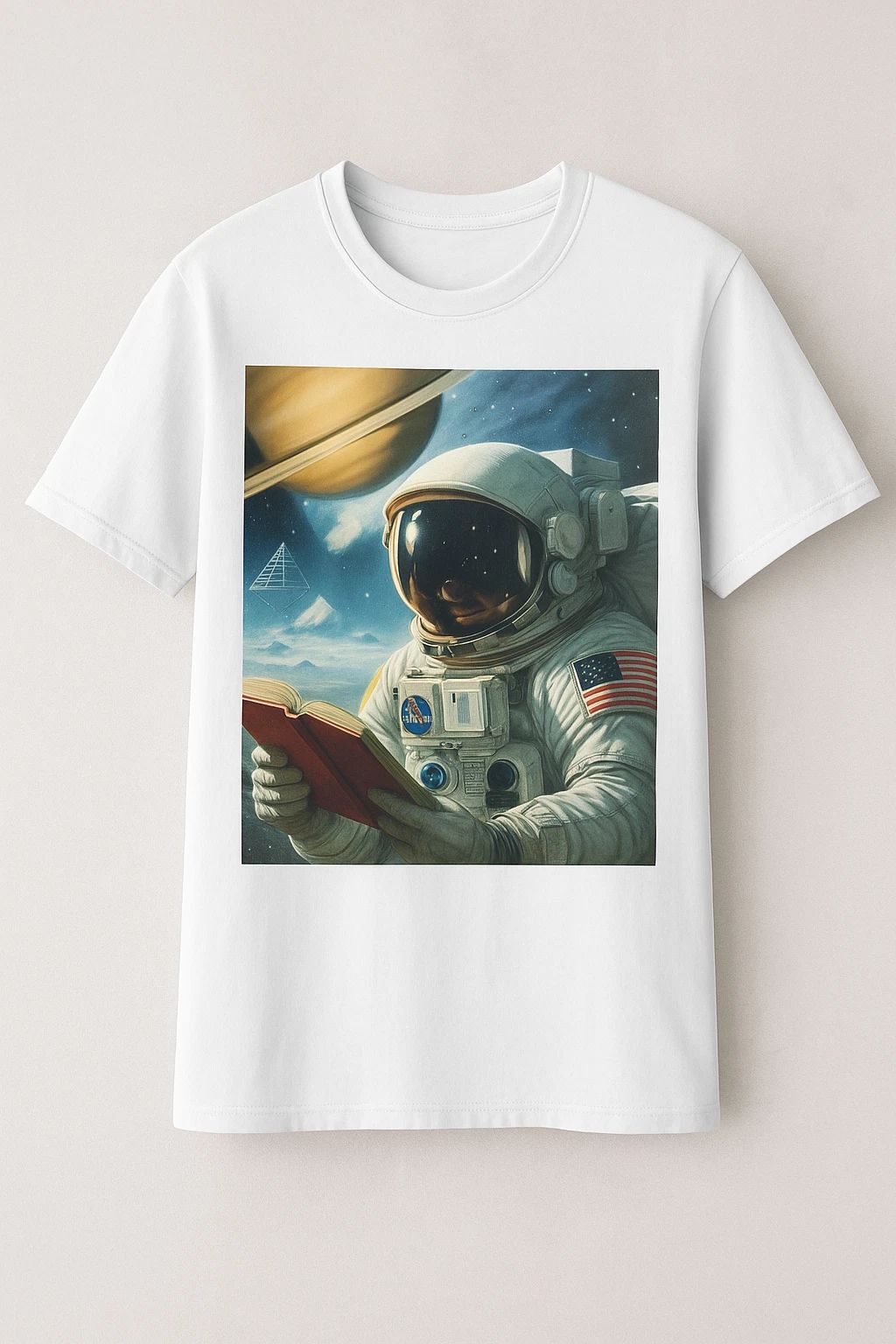 Astronaut Space Tee  Sci-Fi Galaxy Graphic T-Shirt  Gift for Space Fans Unisex T-shirt, Sweatshirt, Hoodie, Long Sleeve Tee - T-Shirt, Sweatshirt, Hoodie