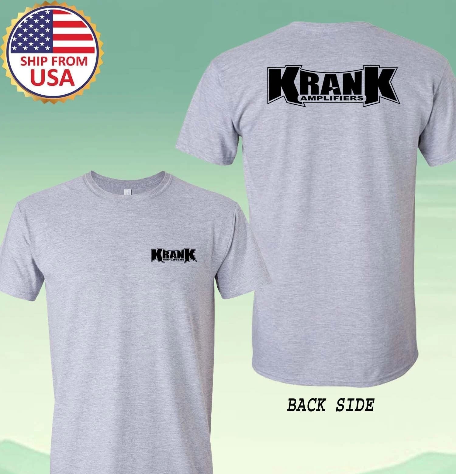Krank Amplification Men's Grey Size S-5XL Unisex T-shirt, Sweatshirt, Hoodie, Long Sleeve Tee - T-Shirt, Sweatshirt, Hoodie