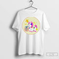 Classic Christmas Gift Unicorn Lights Cute Holiday White T Shirts Unisex T-shirt, Sweatshirt, Hoodie, Long Sleeve Tee - T-Shirt, Sweatshirt, Hoodie