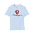 Vintage 19631973 Lamborghini Automobili Logo T-Shirt Unisex T-shirt, Sweatshirt, Hoodie, Long Sleeve Tee - T-Shirt, Sweatshirt, Hoodie