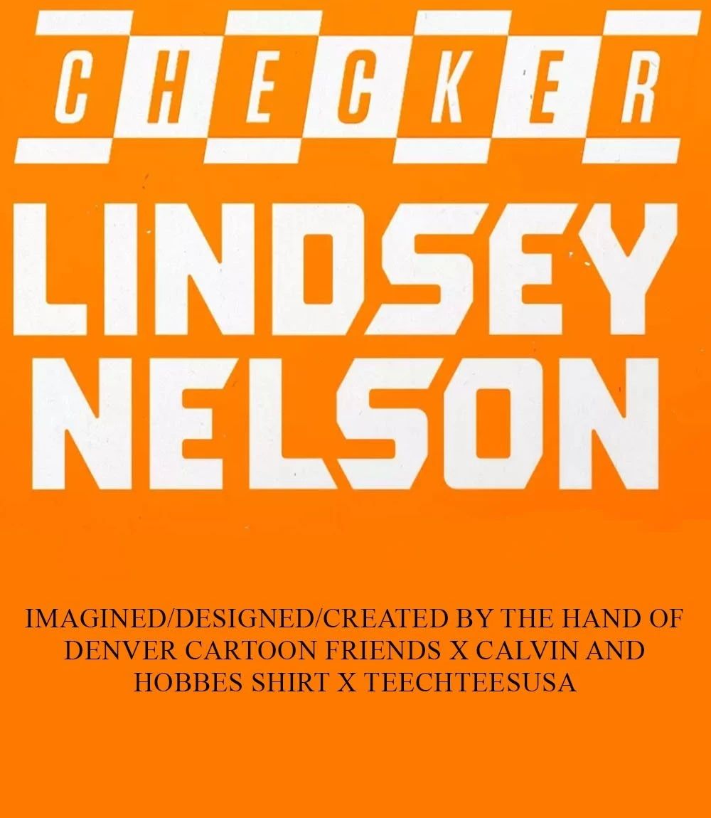 Checker Lindsey Nelson Tennessee Volunteers Baseball shirt Unisex T-shirt, Sweatshirt, Hoodie, Long Sleeve Tee - T-Shirt, Sweatshirt, Hoodie