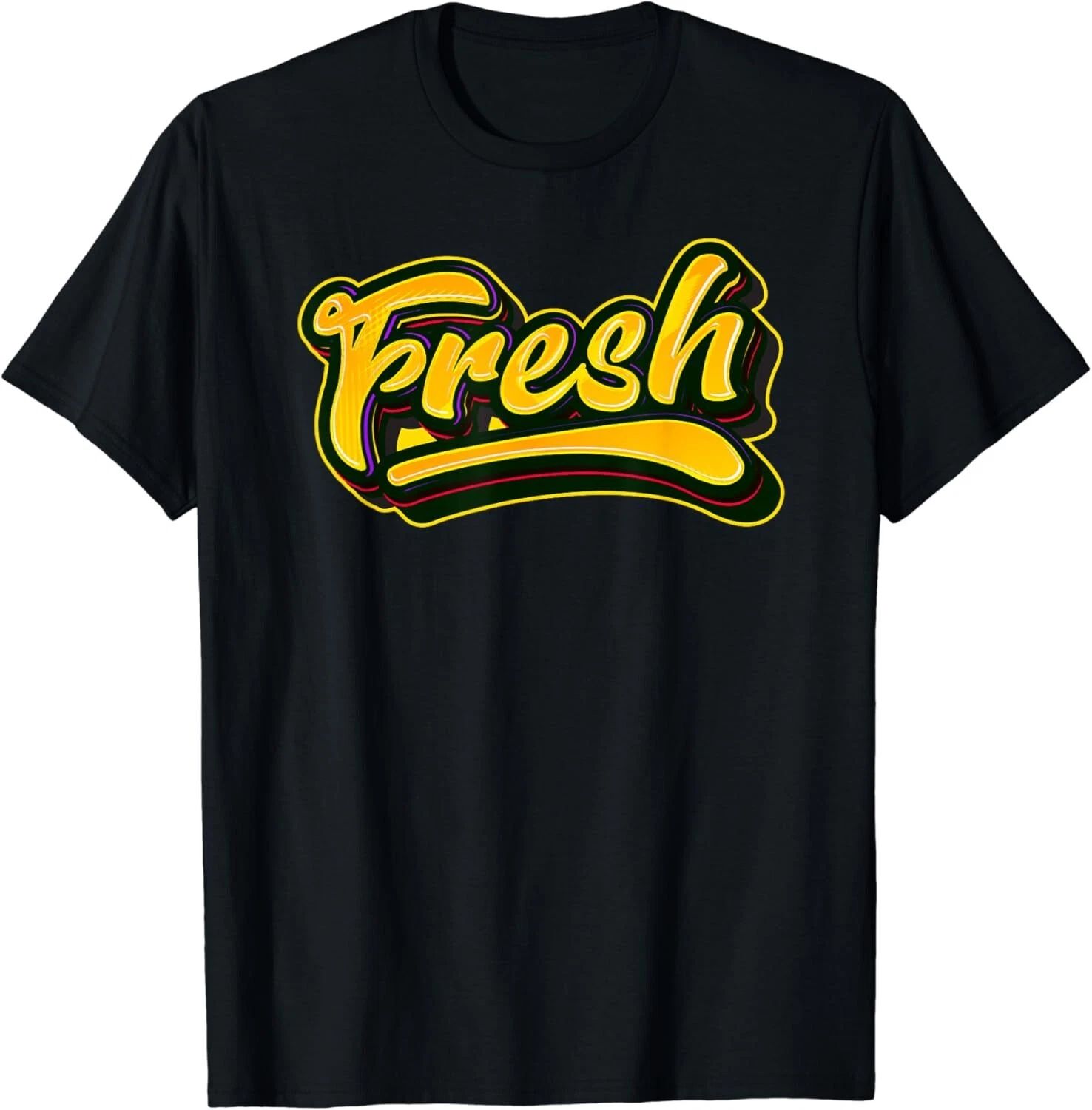 _Fresh_ Old school graffiti style _ Funny graffiti graphic Gift Unisex T-Shirt Unisex T-shirt, Sweatshirt, Hoodie, Long Sleeve Tee - T-Shirt, Sweatshirt, Hoodie