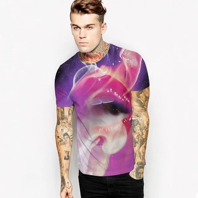 Top Totty Unisex Seductive Stylish Fashion 3D Printed Fitness Multicolor T Shirt Unisex T-shirt, Sweatshirt, Hoodie, Long Sleeve Tee - T-Shirt, Sweatshirt, Hoodie