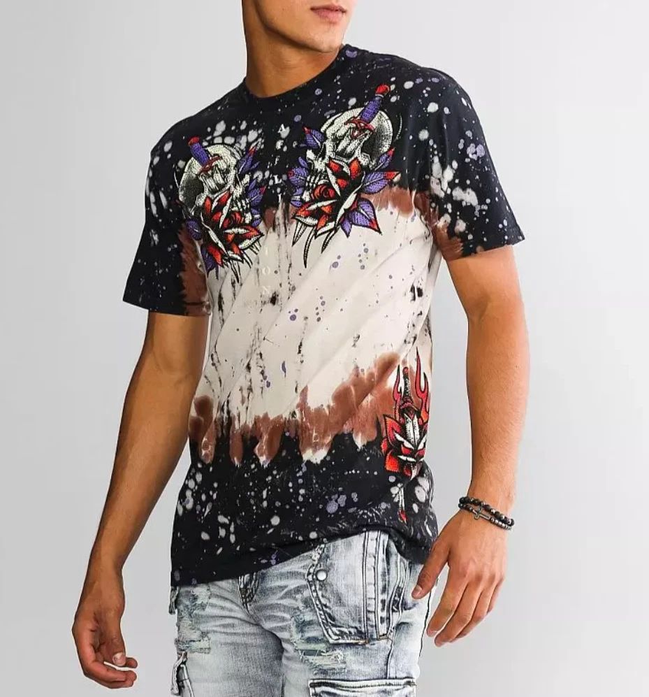 Affliction Men's Black Label "Soul Glory" Premium Quality rhinestone T-shirt NWT Unisex T-shirt, Sweatshirt, Hoodie, Long Sleeve Tee - T-Shirt, Sweatshirt, Hoodie