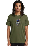 Rabbit-Astronaut Mens Graphic Tee, 100% Cotton, Casual Summer Wear Unisex T-shirt, Sweatshirt, Hoodie, Long Sleeve Tee - T-Shirt, Sweatshirt, Hoodie