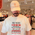 My wife is the only one who holds the key to my heart shirt Unisex T-shirt, Sweatshirt, Hoodie, Long Sleeve Tee - T-Shirt, Sweatshirt, Hoodie