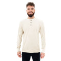 Mens Thermal Henley Jumper Top Grandad Neck Long Sleeve Waffle Knit T-Shirt New Unisex T-shirt, Sweatshirt, Hoodie, Long Sleeve Tee - T-Shirt, Sweatshirt, Hoodie