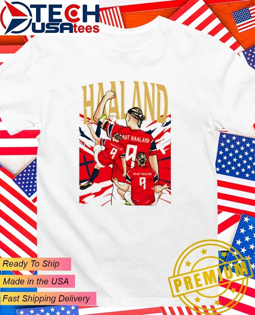 Erling Haaland No. 9 Manchester City FC art shirt Unisex T-shirt, Sweatshirt, Hoodie, Long Sleeve Tee - T-Shirt, Sweatshirt, Hoodie