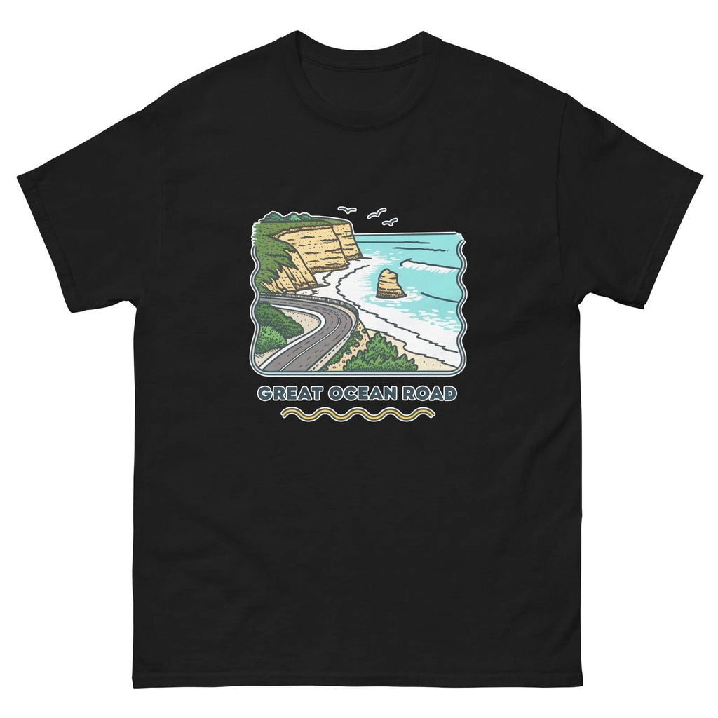 Great Ocean Road Attraction Landmark Travel T-Shirt Unisex T-shirt, Sweatshirt, Hoodie, Long Sleeve Tee - T-Shirt, Sweatshirt, Hoodie