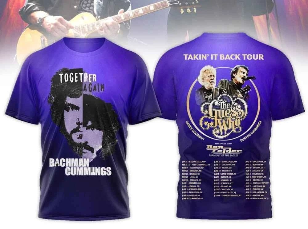 Bachman-Cummings Together Again Tour 2026 AOP T-Shirt Unisex T-shirt, Sweatshirt, Hoodie, Long Sleeve Tee - T-Shirt, Sweatshirt, Hoodie
