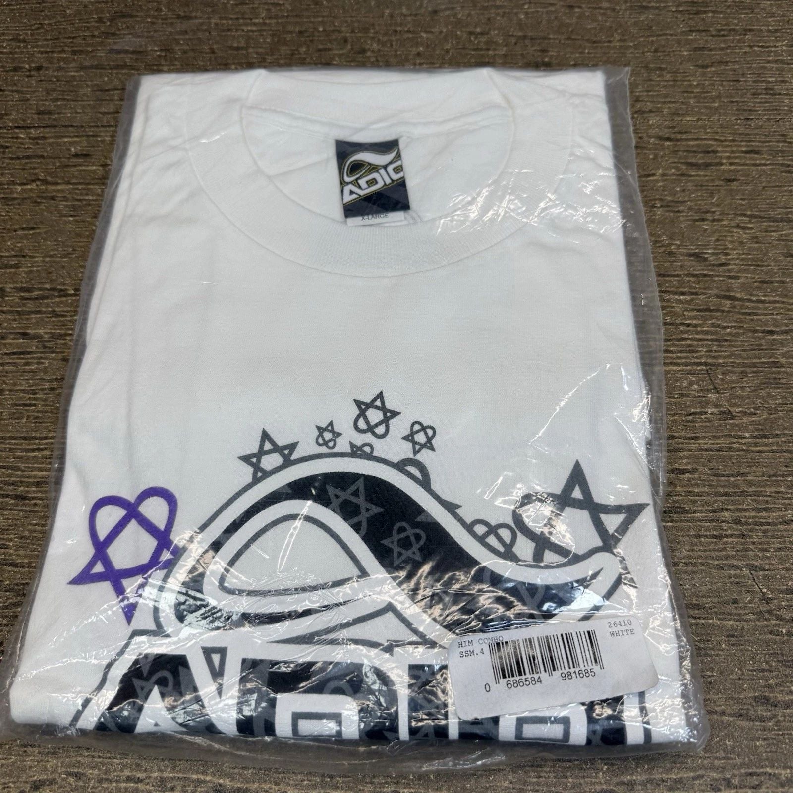 Vintage Y2K Adio Skater Black Logo White  T Shirt Size XL Unisex T-shirt, Sweatshirt, Hoodie, Long Sleeve Tee - T-Shirt, Sweatshirt, Hoodie