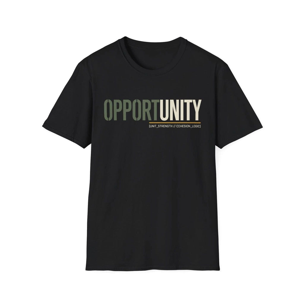 Opportunity in Unity T-Shirt - Inspirational Unity Quote Unisex T-shirt, Sweatshirt, Hoodie, Long Sleeve Tee - T-Shirt, Sweatshirt, Hoodie