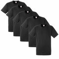 1 5 10 PACK Black Fruit of the Loom Heavy Cotton crew neck t shirt-mens tops Lot Unisex T-shirt, Sweatshirt, Hoodie, Long Sleeve Tee - T-Shirt, Sweatshirt, Hoodie