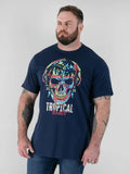 D555 Duke Big Mens Skull Printed T-Shirt Navy 2XL 3XL 4XL 5XL 6XL 7XL 8XL 601909 Unisex T-shirt, Sweatshirt, Hoodie, Long Sleeve Tee - T-Shirt, Sweatshirt, Hoodie