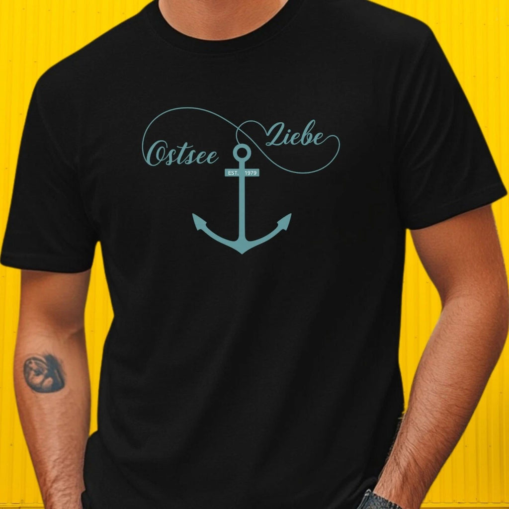 Baltic Sea Love T-Shirt - Maritime Anchor Motif for Coastal Fans and Beach Dreamers Unisex T-shirt, Sweatshirt, Hoodie, Long Sleeve Tee - T-Shirt, Sweatshirt, Hoodie
