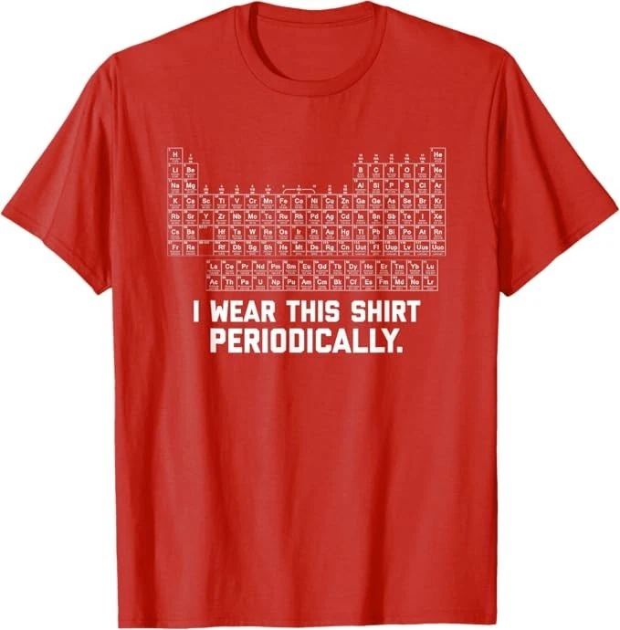 I Wear this Shirt Periodically T-Shirt Unisex T-shirt, Sweatshirt, Hoodie, Long Sleeve Tee - T-Shirt, Sweatshirt, Hoodie